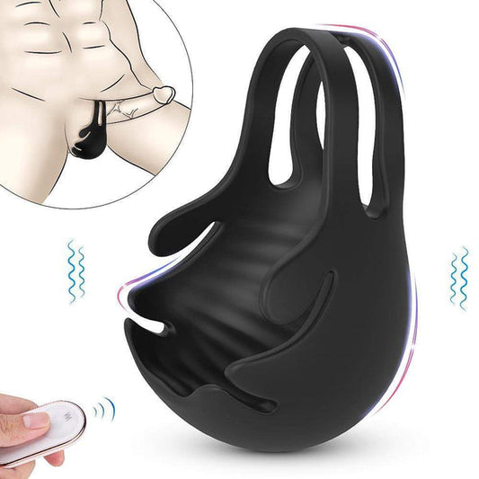 Seekheart -Vibrating Penis Ring with Testicles Teaser