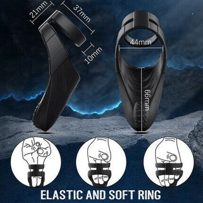 SEEKHEART-Vibration Double Circles Penis Ring