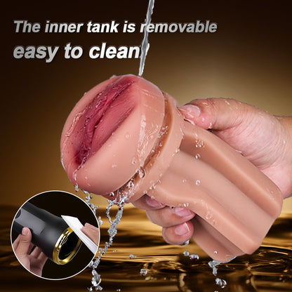 5 Sucking 10 Vibrating Simulated Vagina Entrance Male Masturbation Cups